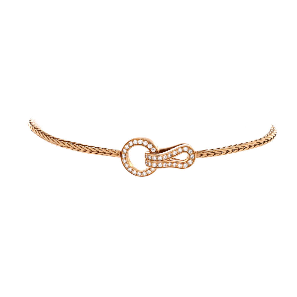 Cartier Agrafe Wheat Chain Bracelet
